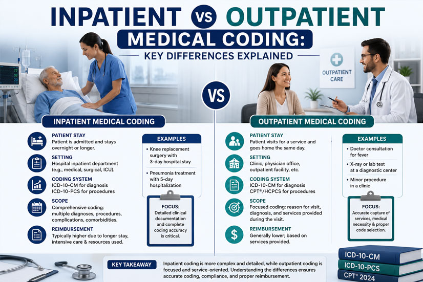 Inpatient vs Outpatient Medical Coding