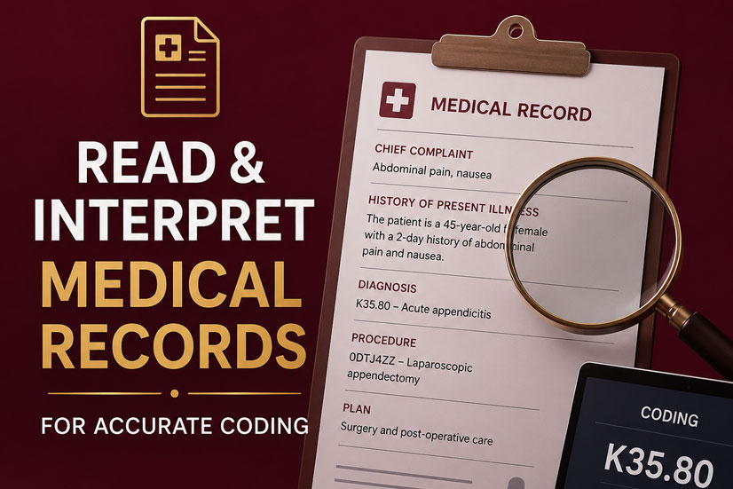 Reading Medical Records for Coding